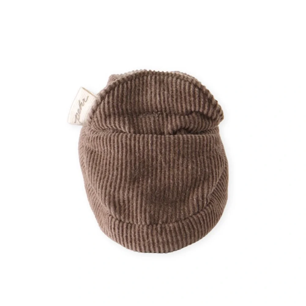 Pehr corduroy booties. Brown/portobello color. Size 6-12 month.